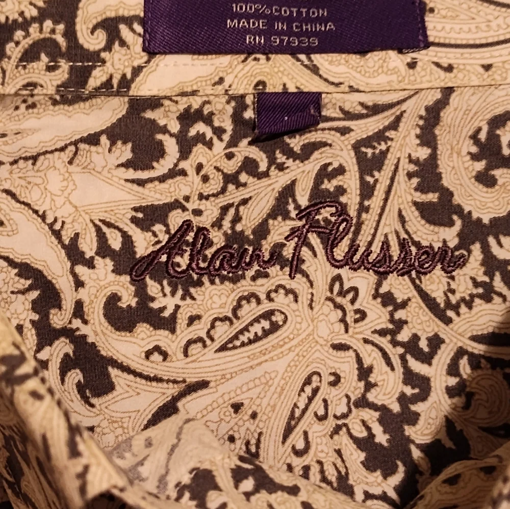 Paisley Long Sleeve Shirt - Picture 2 of 2